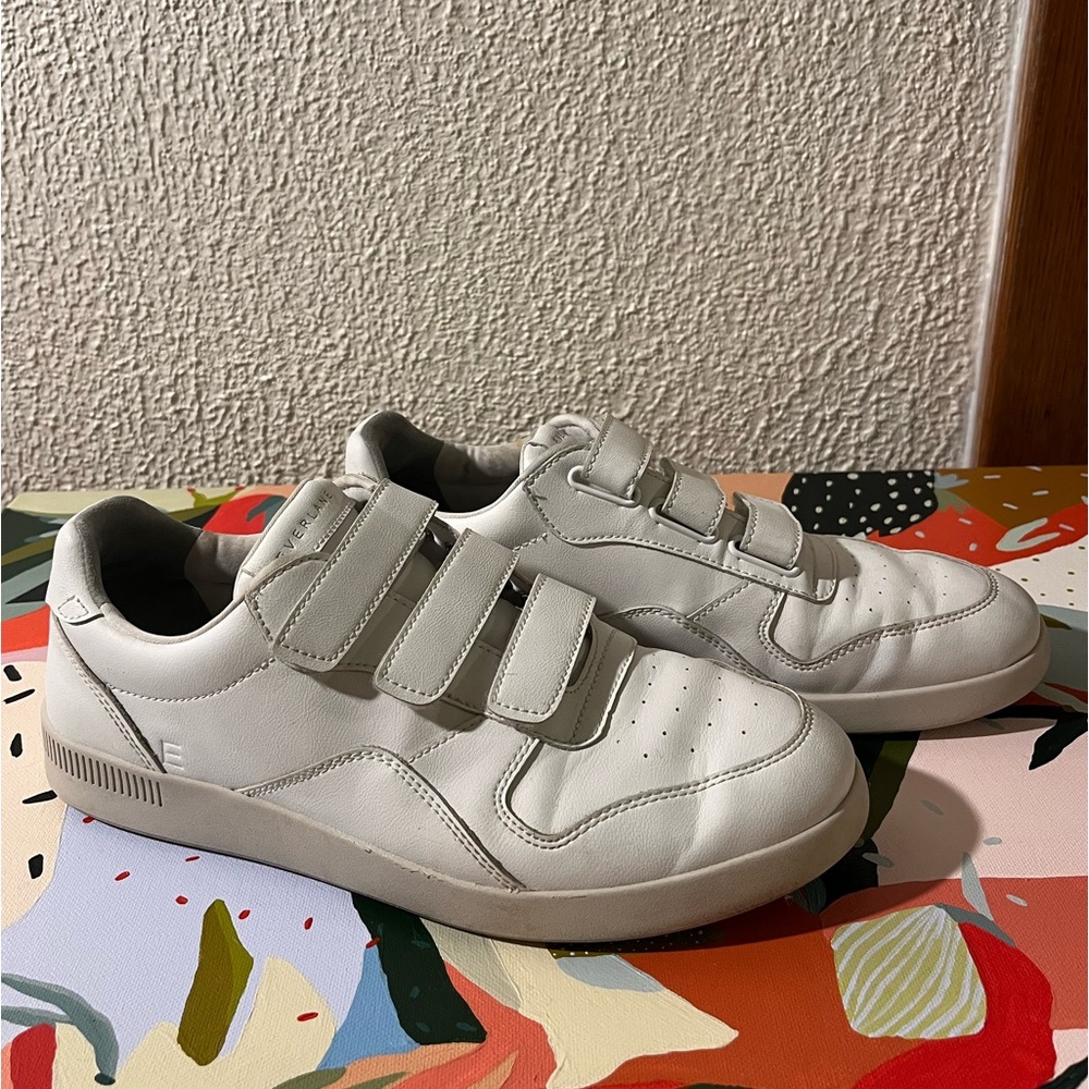 Everlane ReCourt Leather Velcro Sneaker